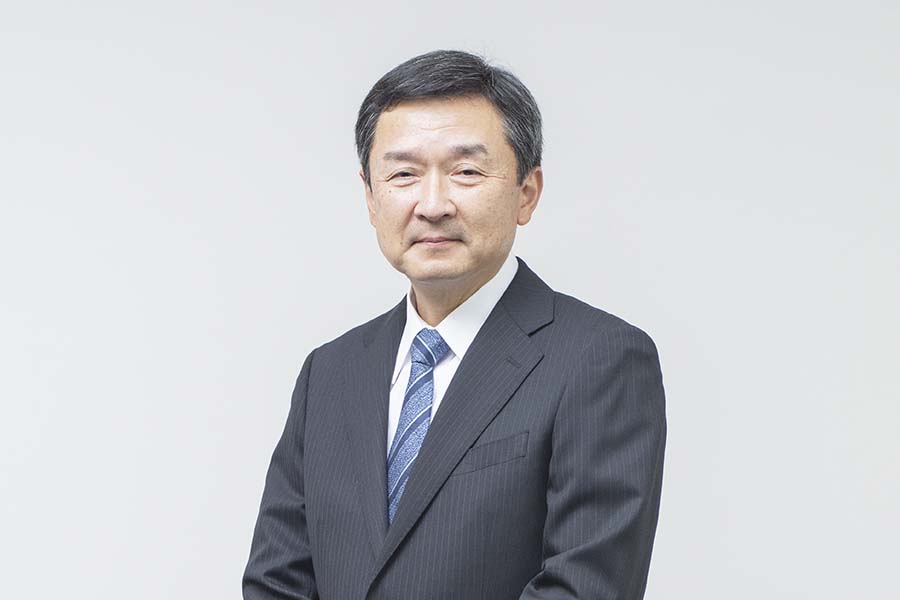 代表取締役社長　岡田　道和の写真